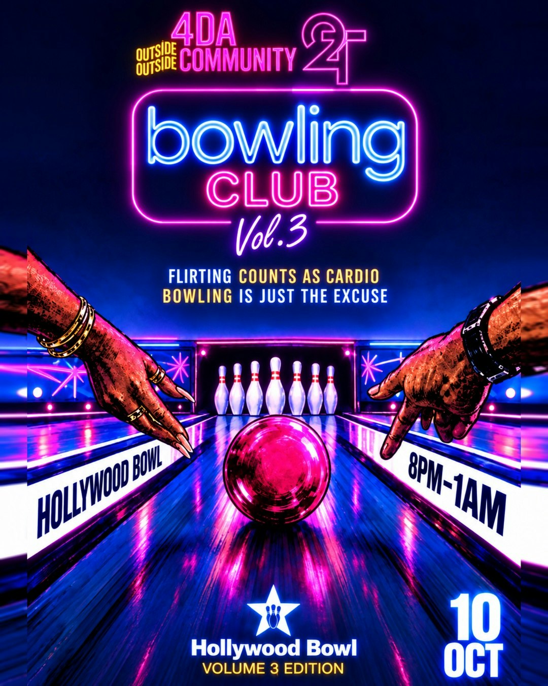 We Outside: 4DA Community at 02 Hollywood Bowl, London