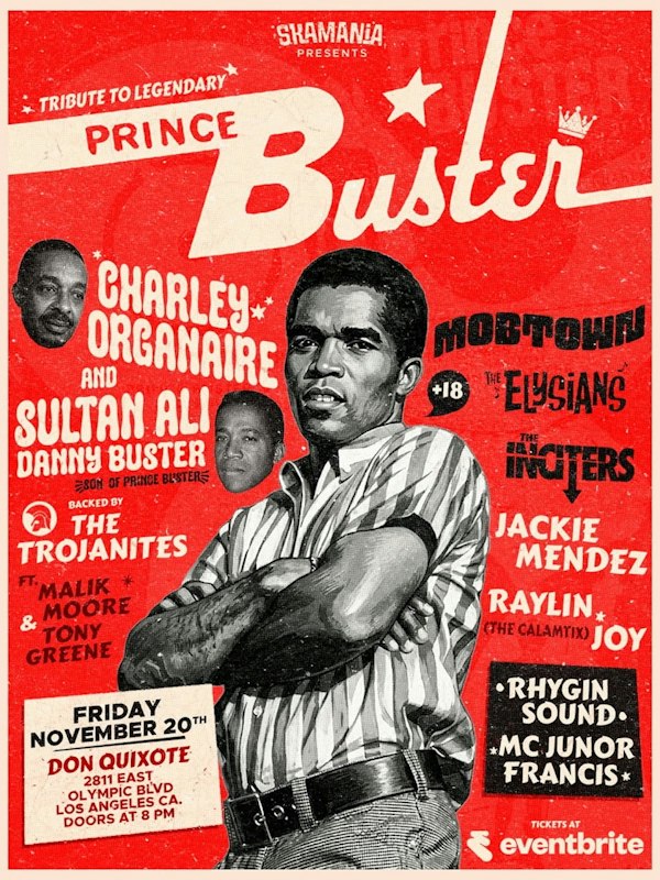 TRIBUTE TO THE LEGENDARY PRINCE BUSTER