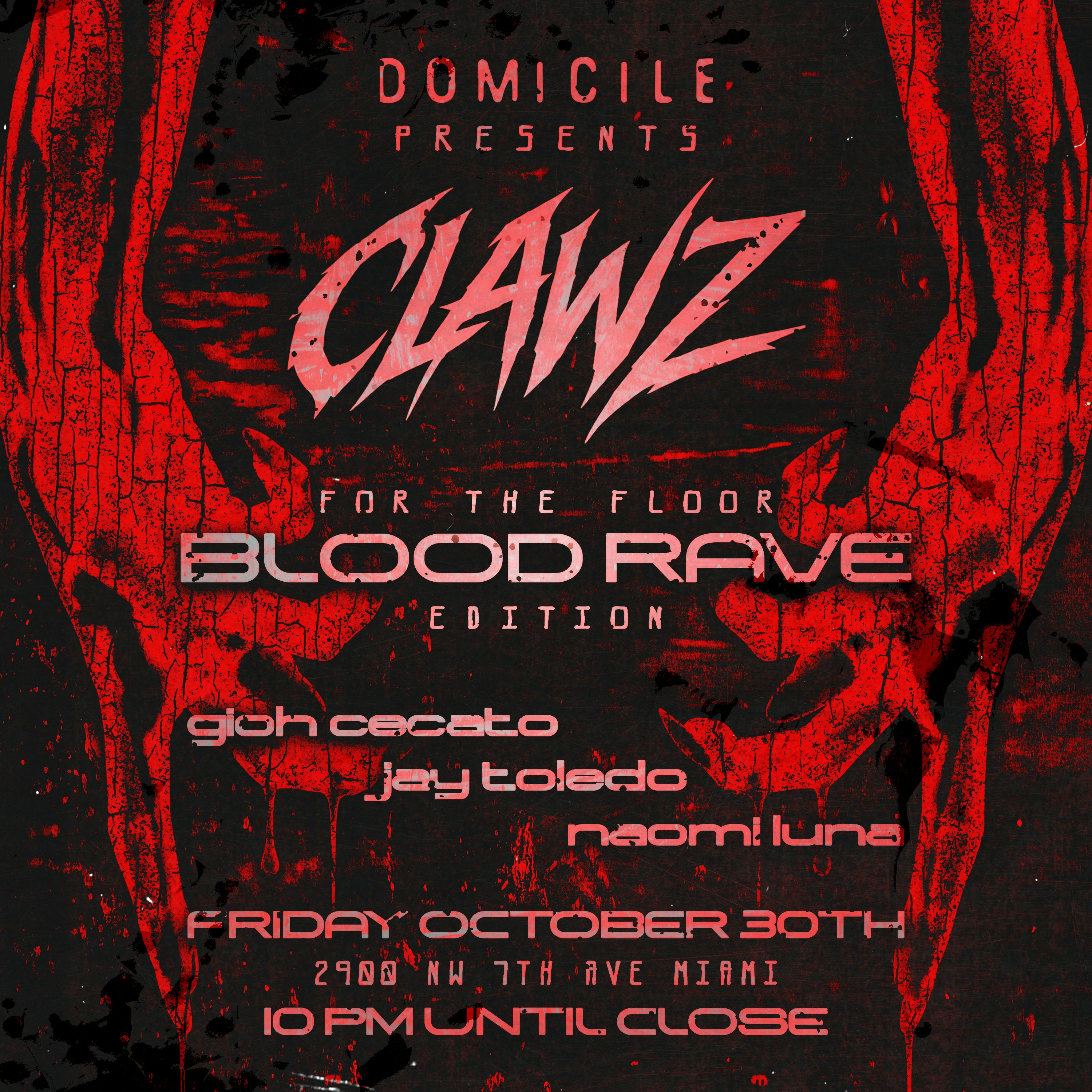 HALLOWEEN BLOOD RAVE