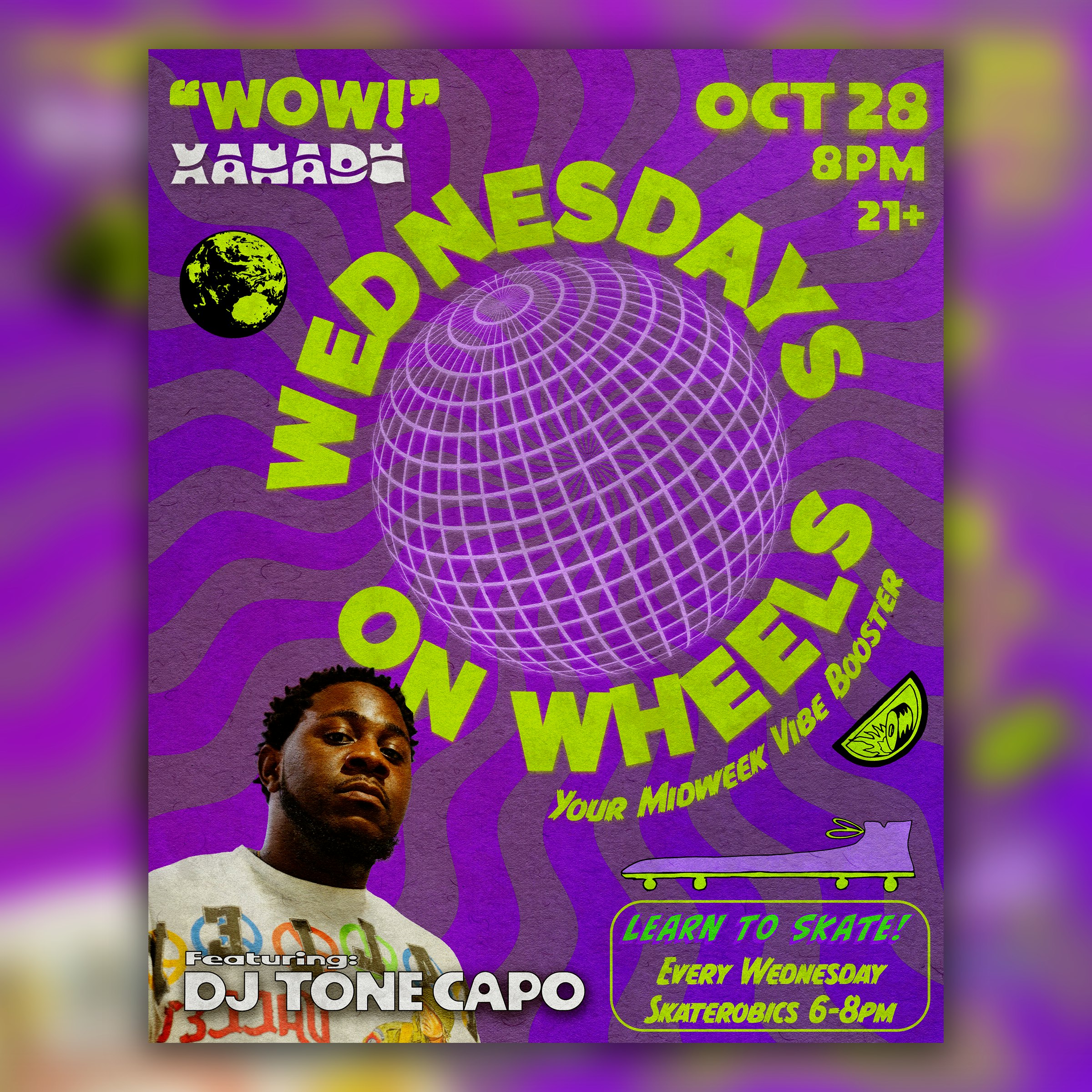 Wednesday on Wheels ft. Tone Capo (skate)