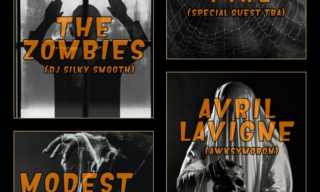 CASSETTE HALLOWEEN COVER SHOW: ARCADE FIRE (SPECIAL GUEST), THE ZOMBIES (DJ SILKY SMOOTH), AVRIL LAVIGNE (AWKSYMORON), MODEST MOUSE (DAMMY)
