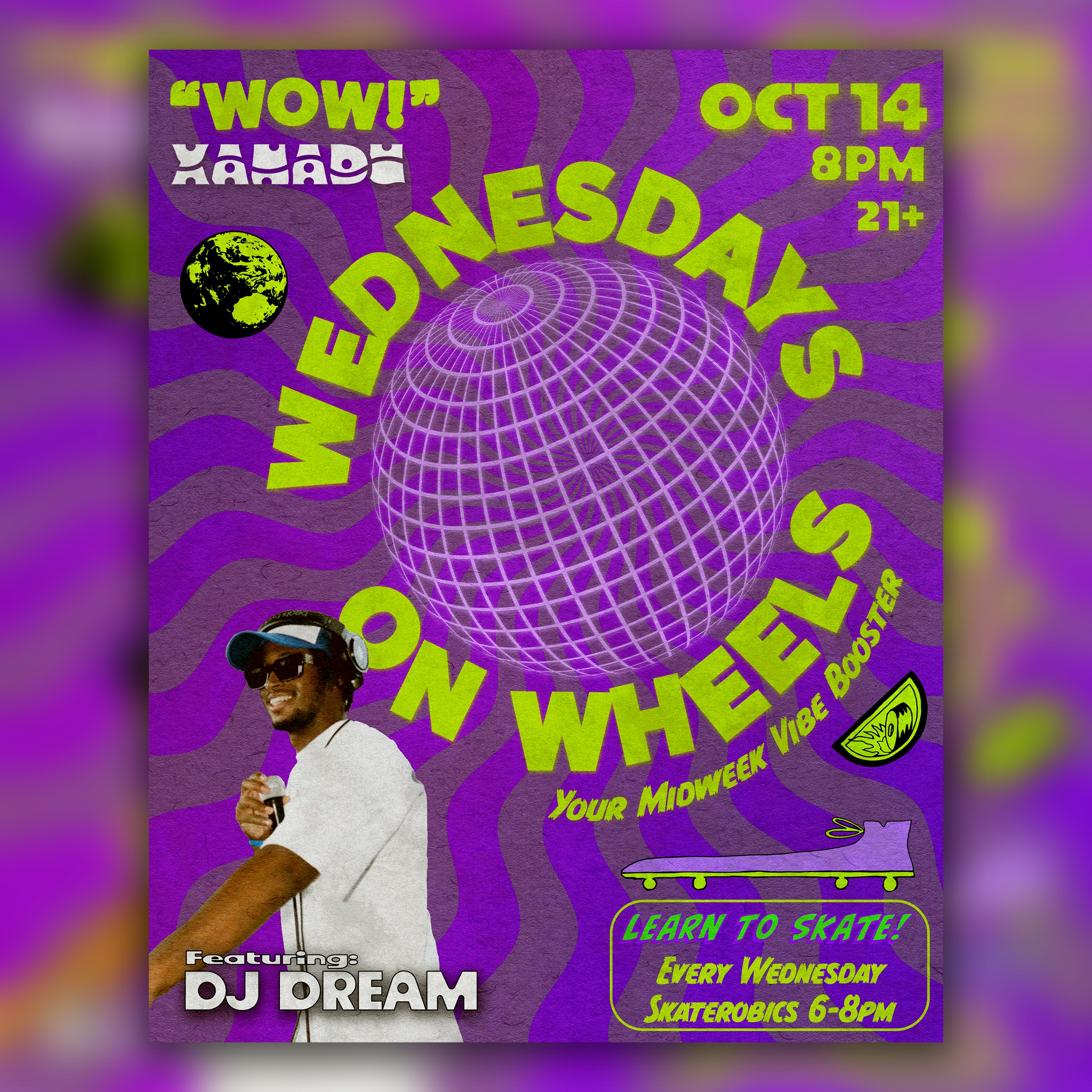Wednesday on Wheels ft. DJ Dream (skate)