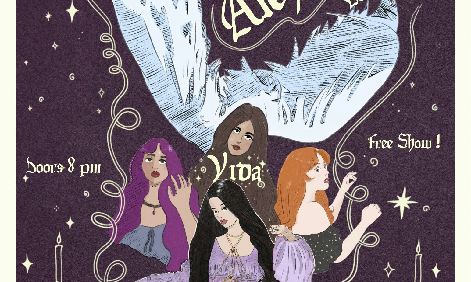 Violette Rain + Stateira + Karissa Love + Vida