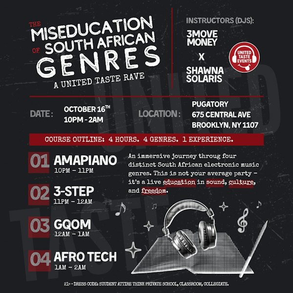 DOWNSTAIRS: The Miseducation of South African Genres