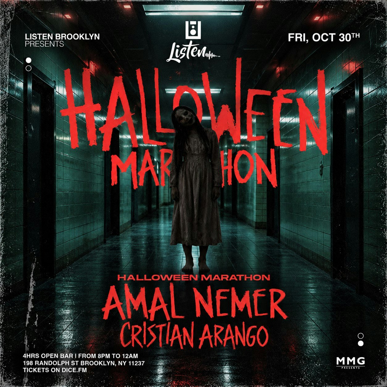 HALLOWEEN MARATHON AMAL NEMER & CRISTIAN ARANGO