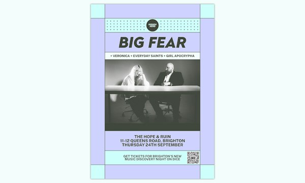 Big Fear + Veronica + Girl Apocrypha + more