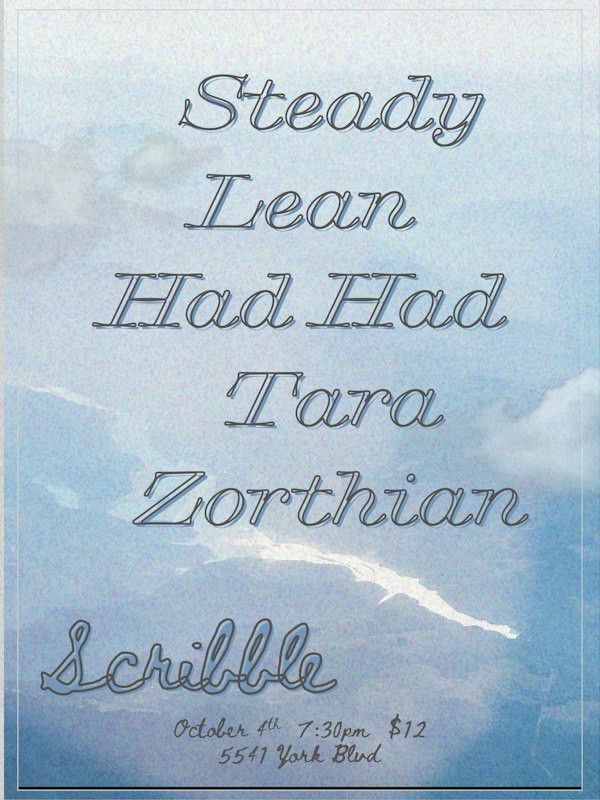 Steady Lean / Had Had / Tara Zorthian