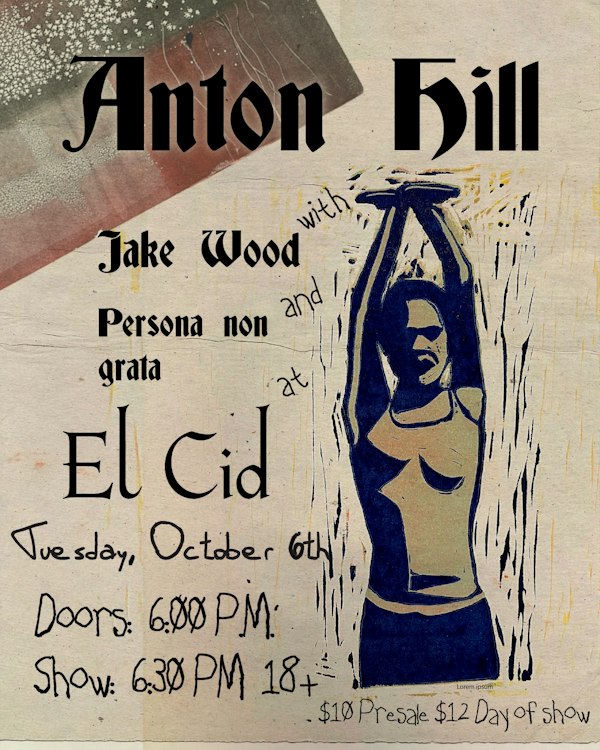 Anton Hill, Persona Non Grata, Jake Wood