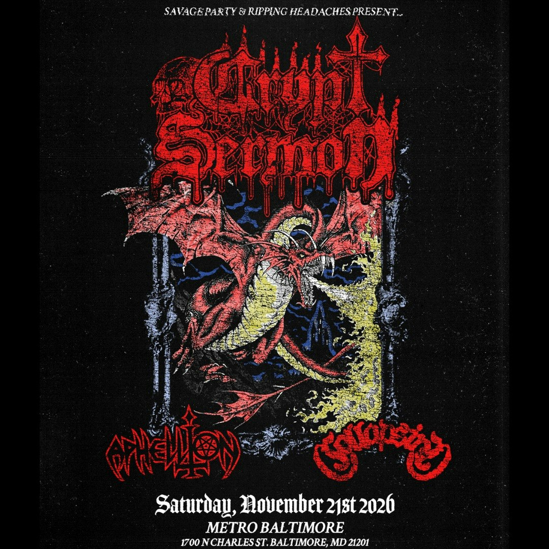 CRYPT SERMON w/ Aphellion and Collapsing
