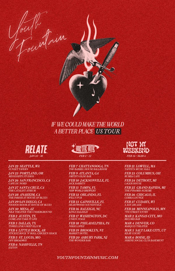 Youth Fountain w/ Relate, guests