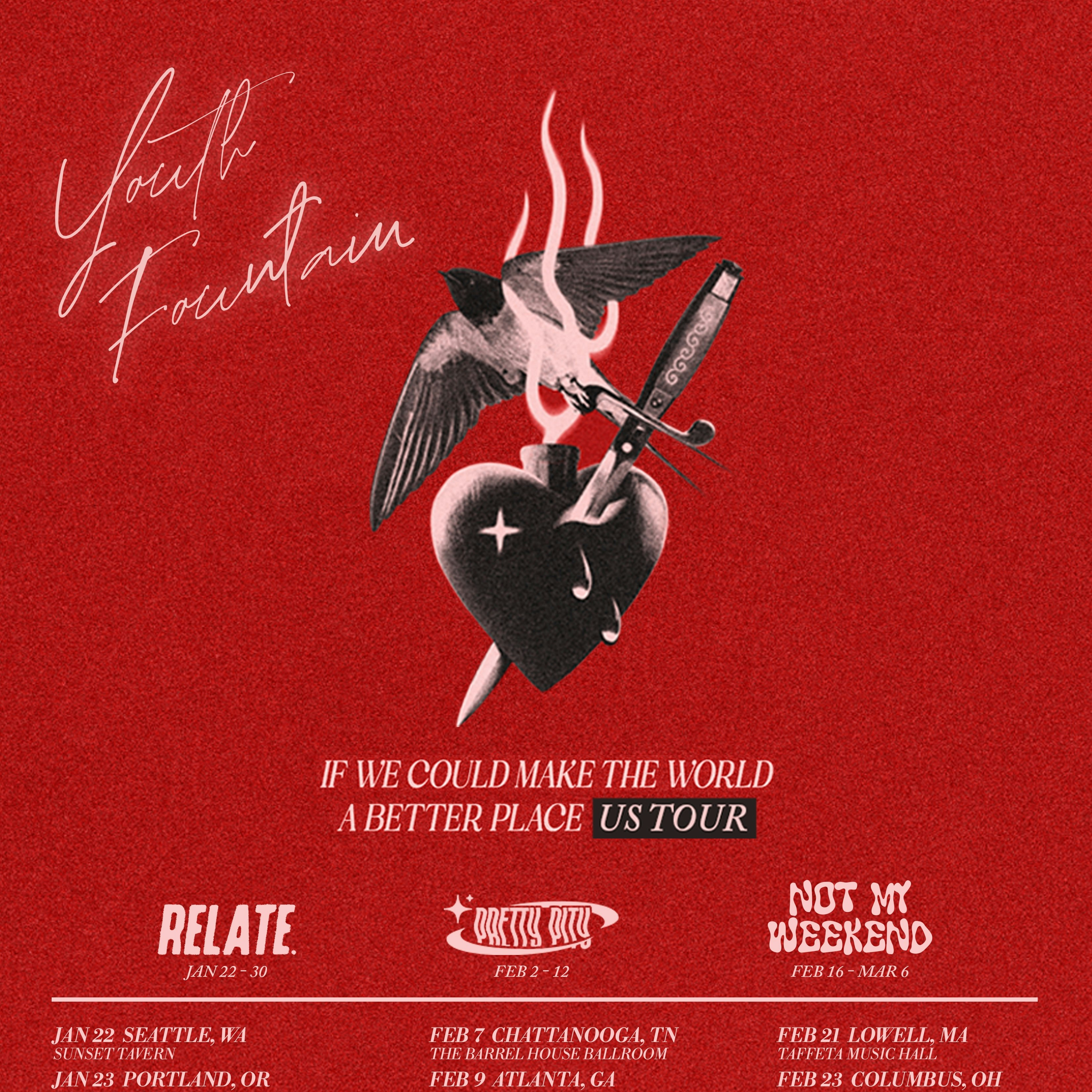 Youth Fountain w/ Relate, guests