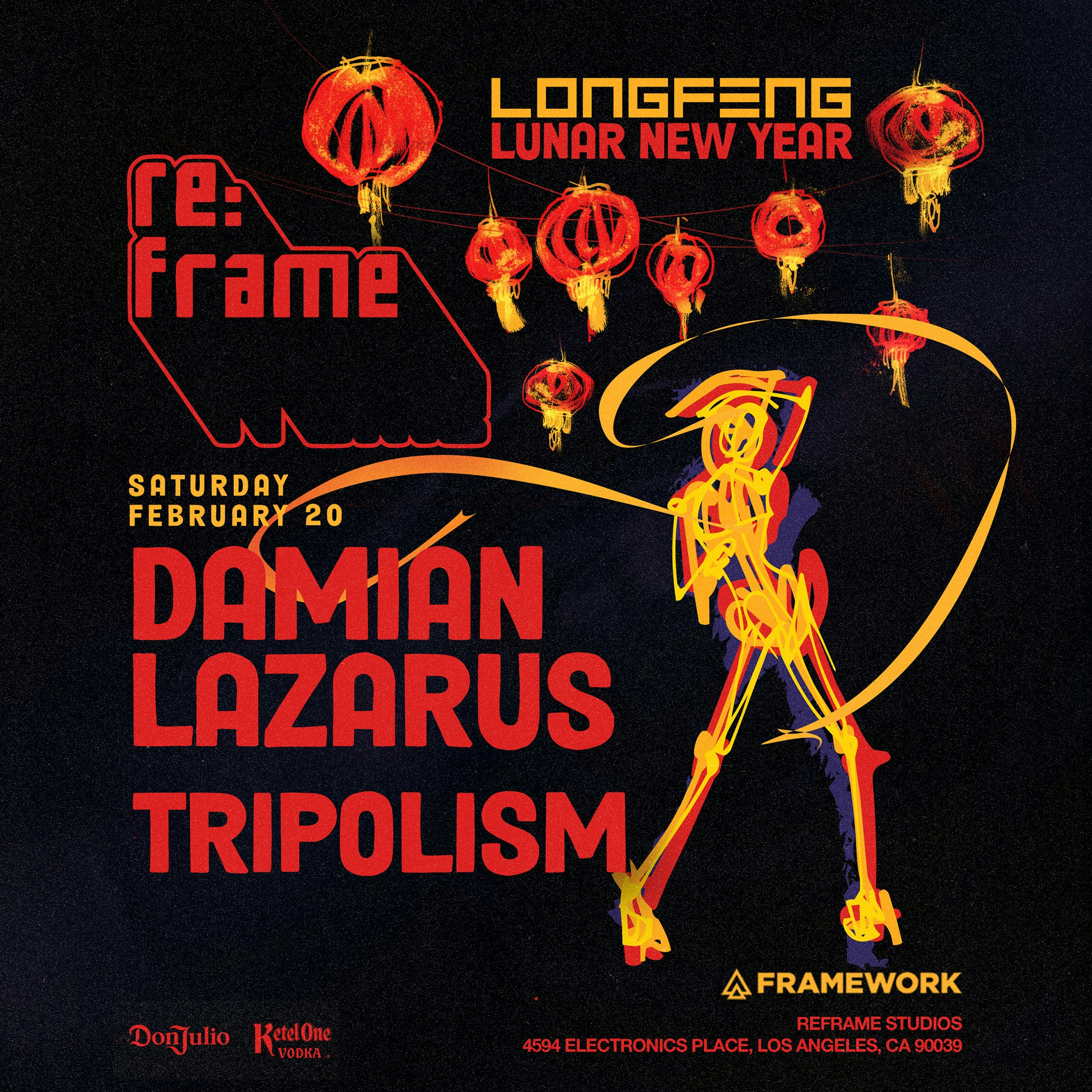 Framework & Long Feng Present LNY: Damian Lazarus