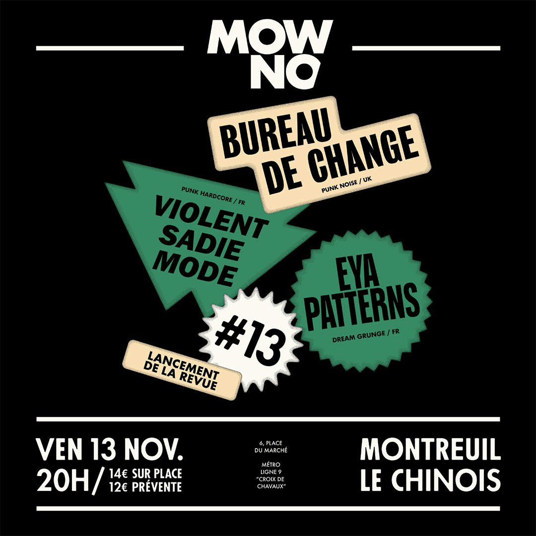 Affiche Bureau de Change en concert au Chinois