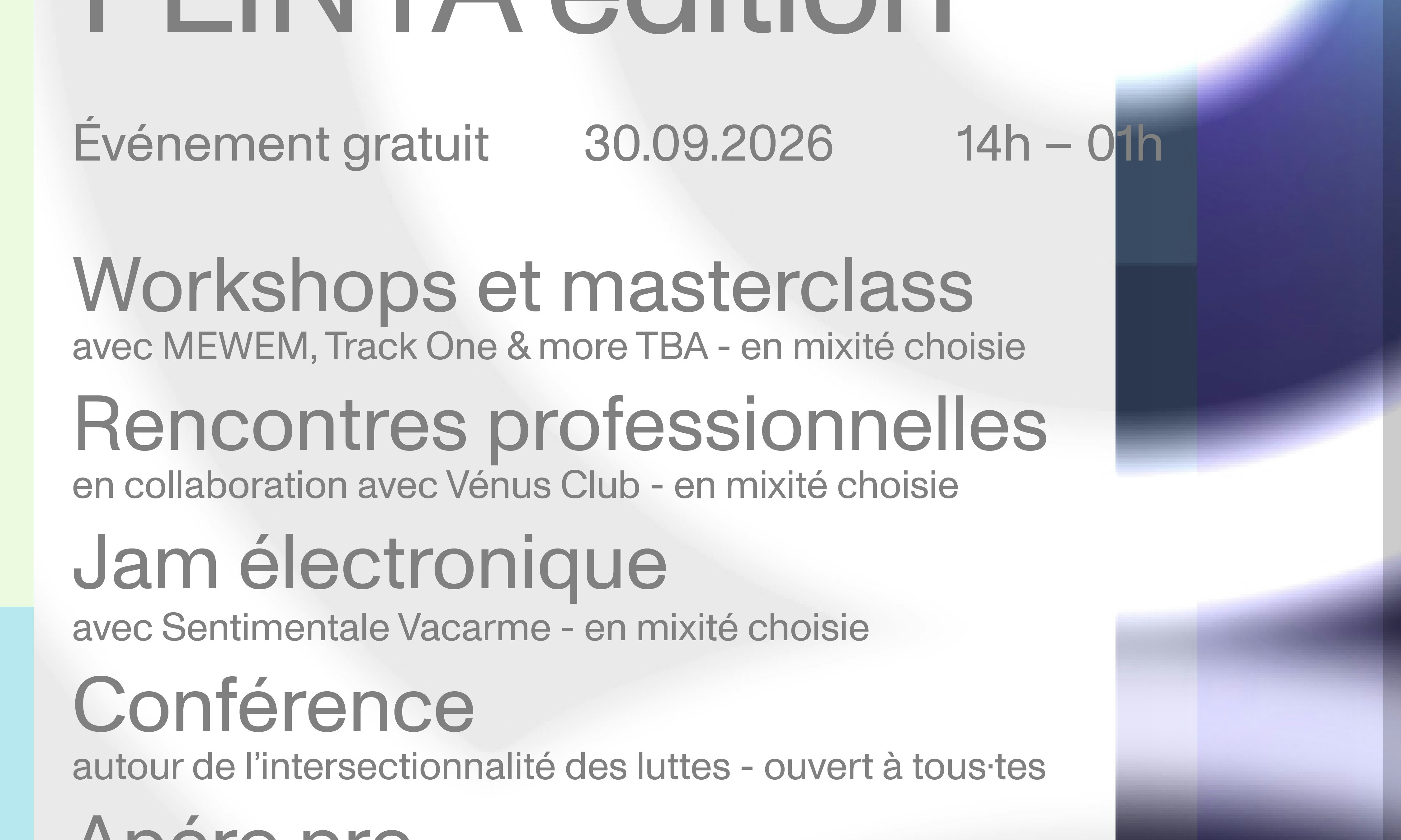 PARIS ELECTRONIC WEEK OPENING