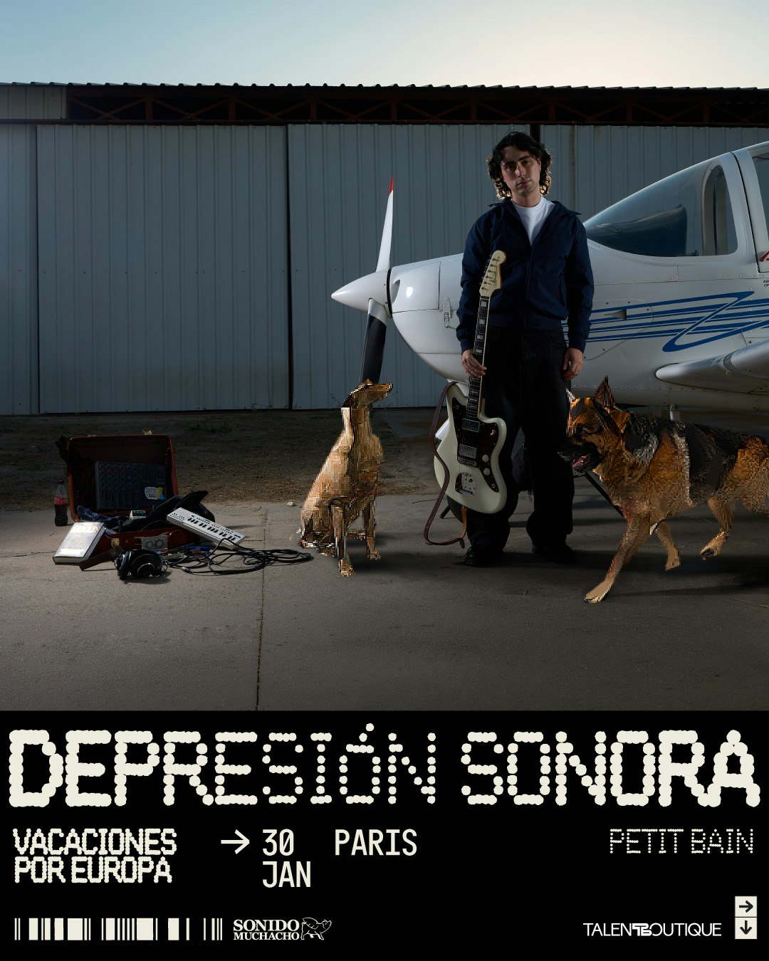 Affiche Depresión Sonora en concert au Petit Bain