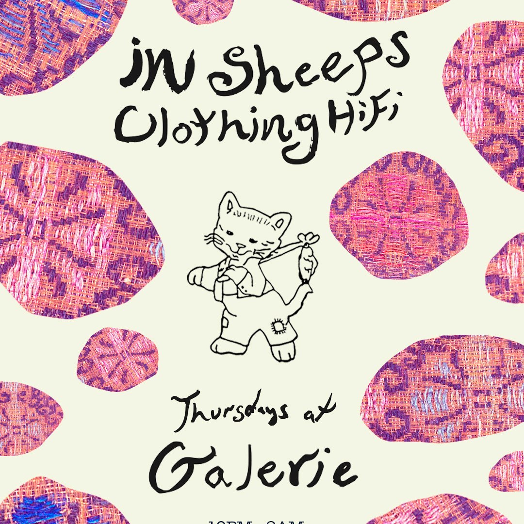 In Sheep's Clothing Vinyl Night @ Galerie