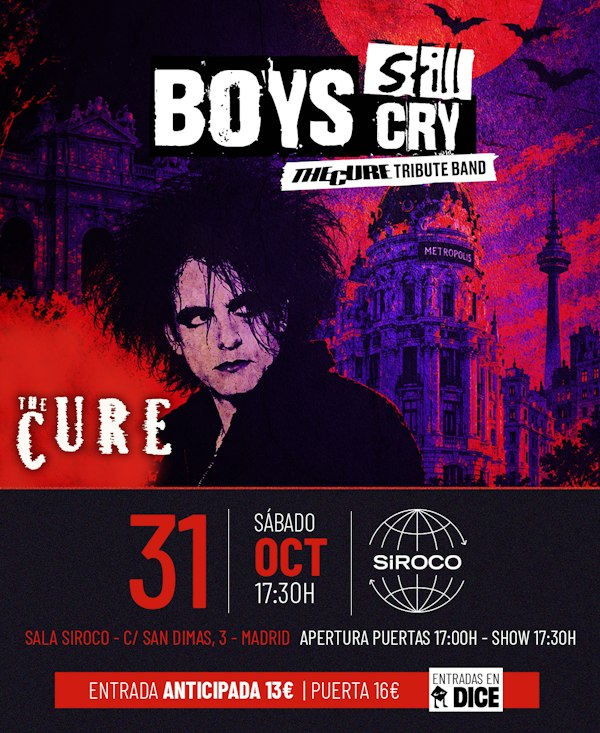 Boys Still Cry. Tributo a The Cure.