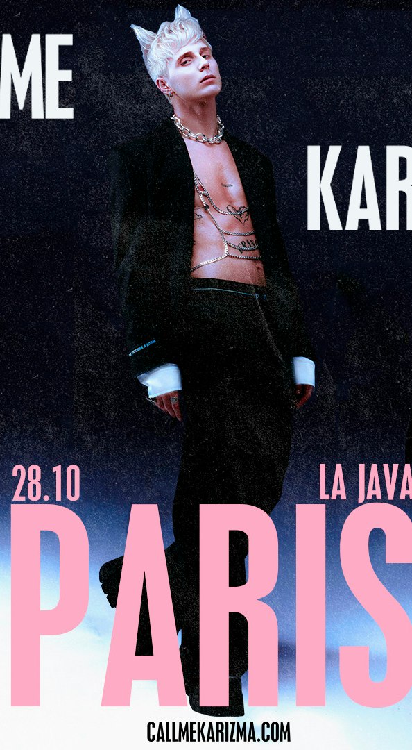 Call Me Karizma I'm no American Idol Tour - Paris, France