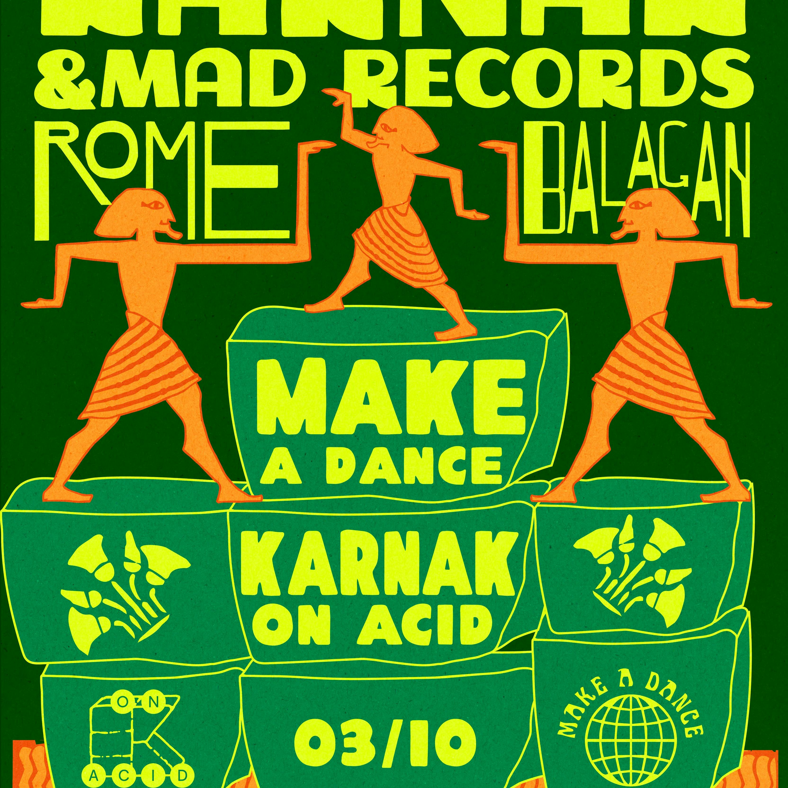 Cover image for KARNAK & MAD RECORDS