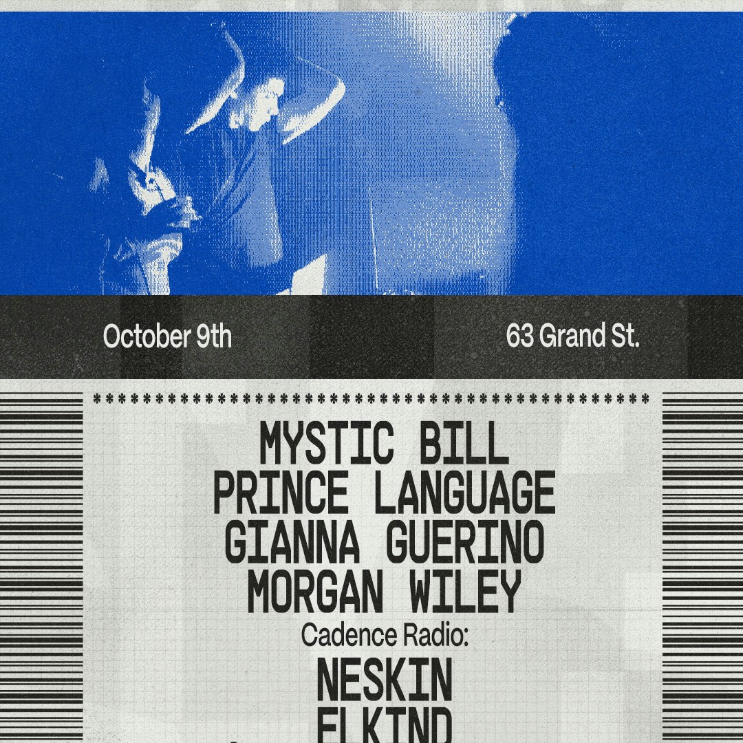 Mystic Bill, Prince Language, Morgan Wiley + more