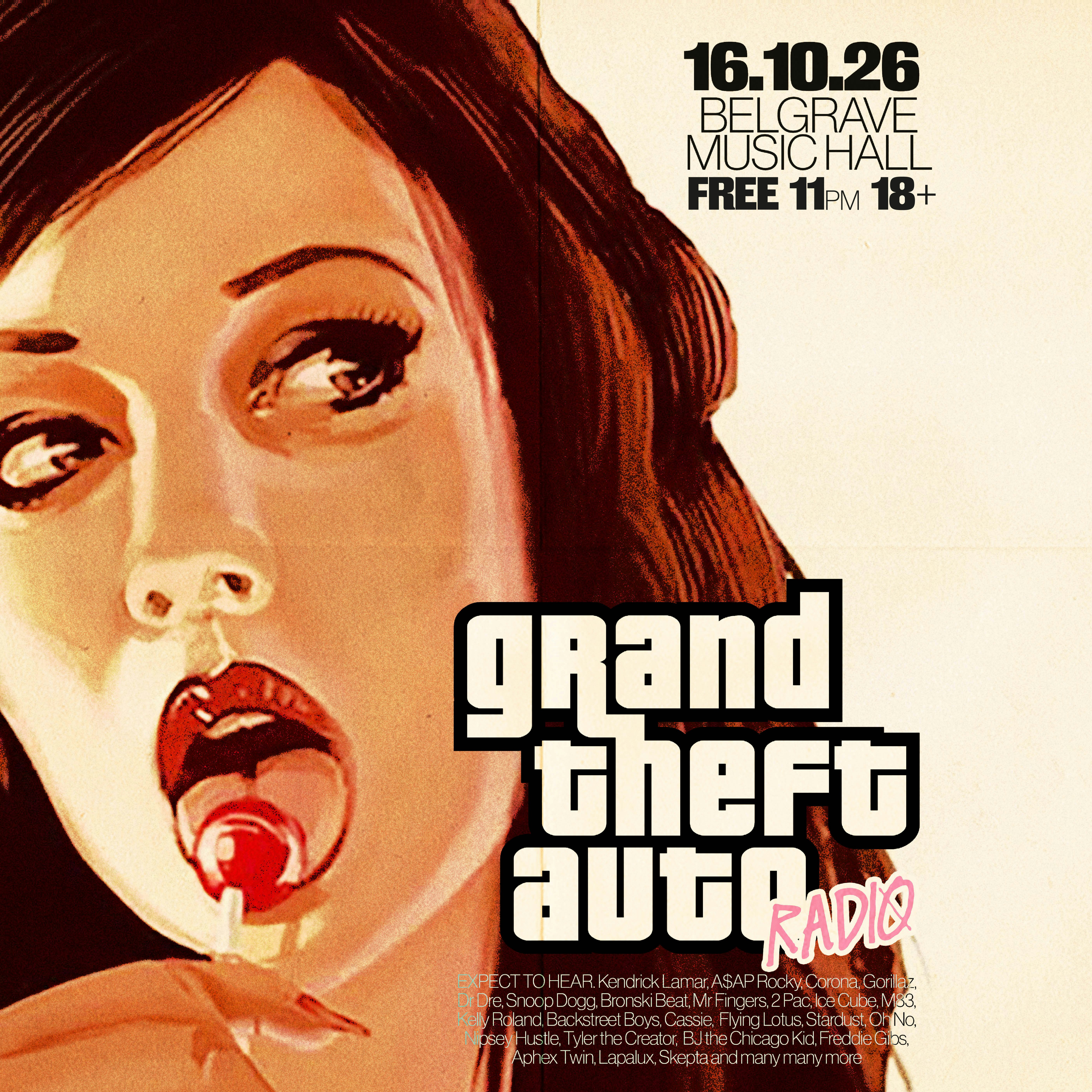 GTA Radio at Belgrave Music Hall, Leeds