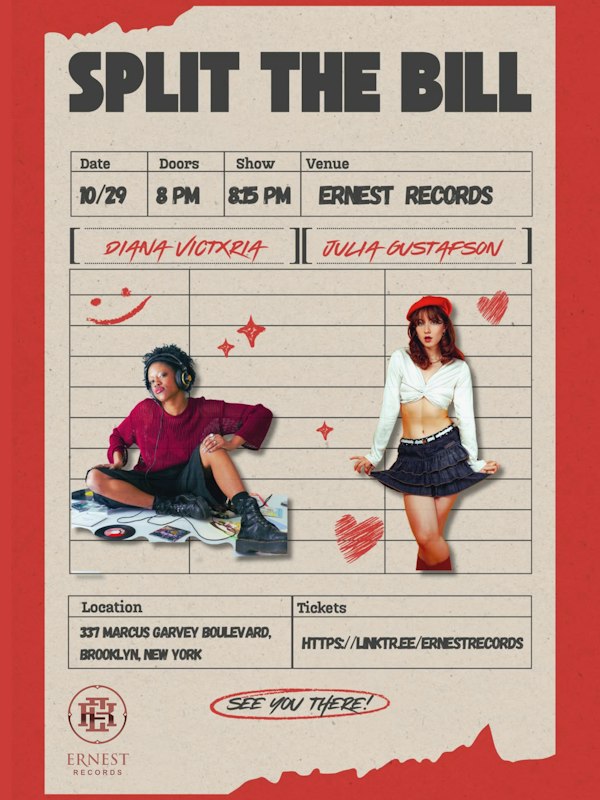 Split the Bill (Julia Gustafson / Diana Victxria)