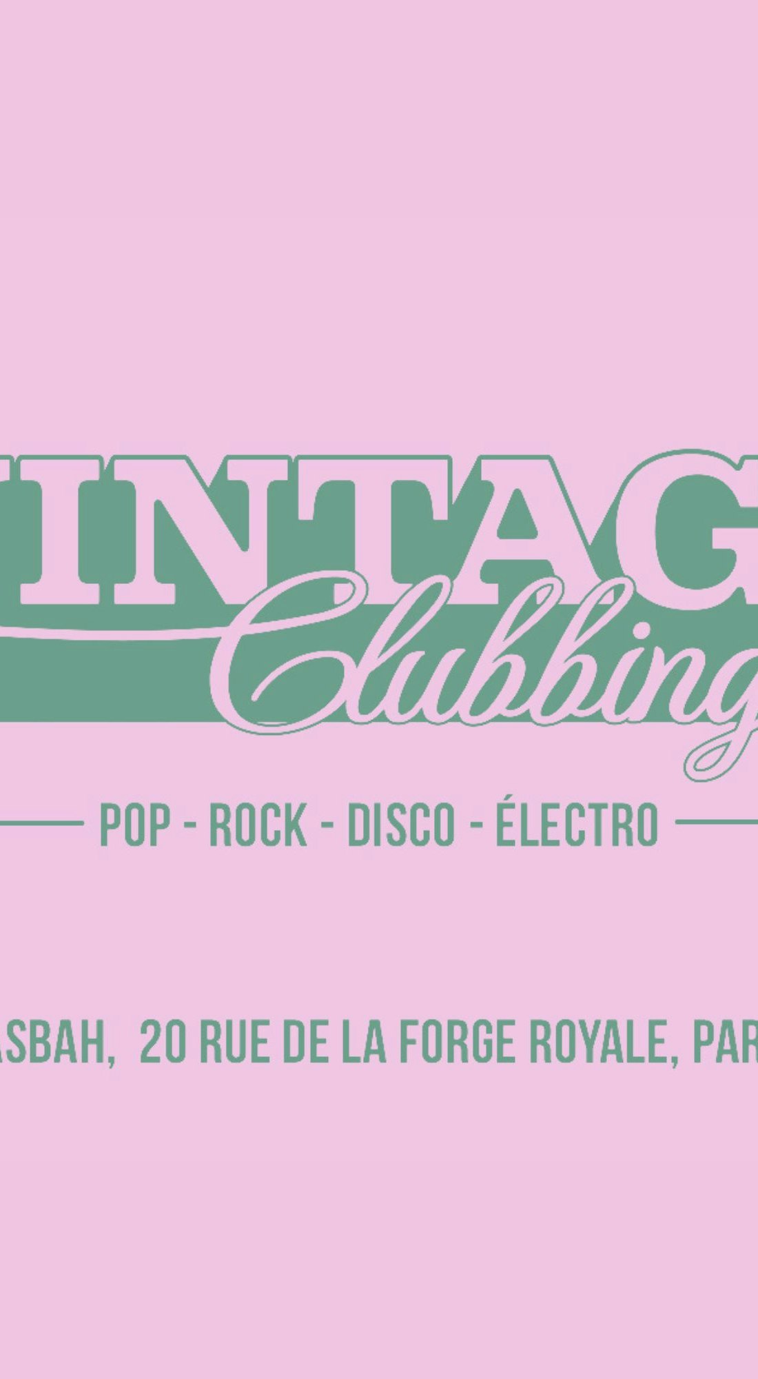 Vintage Clubbing w/ Itsnotsō