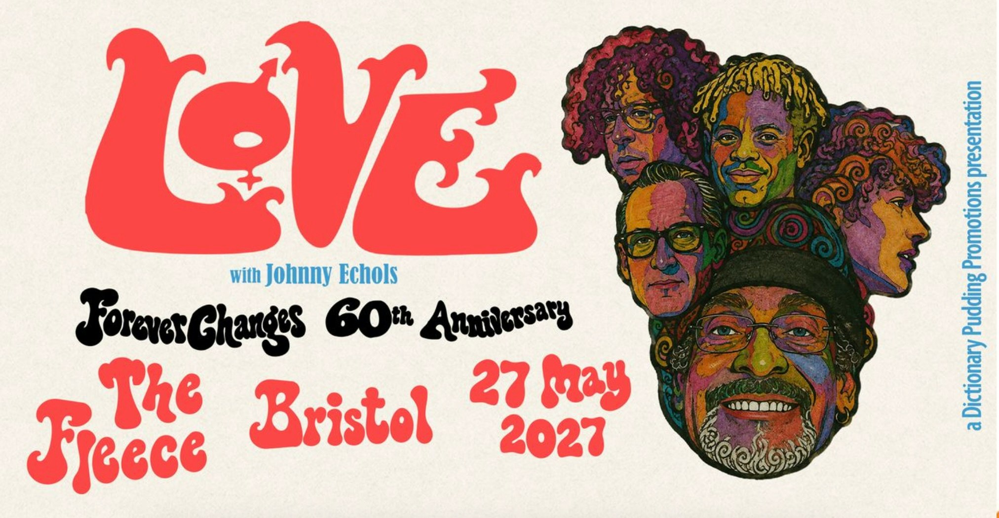 Love - Forever Changes 60th Anniversary Tour at The Fleece, Bristol