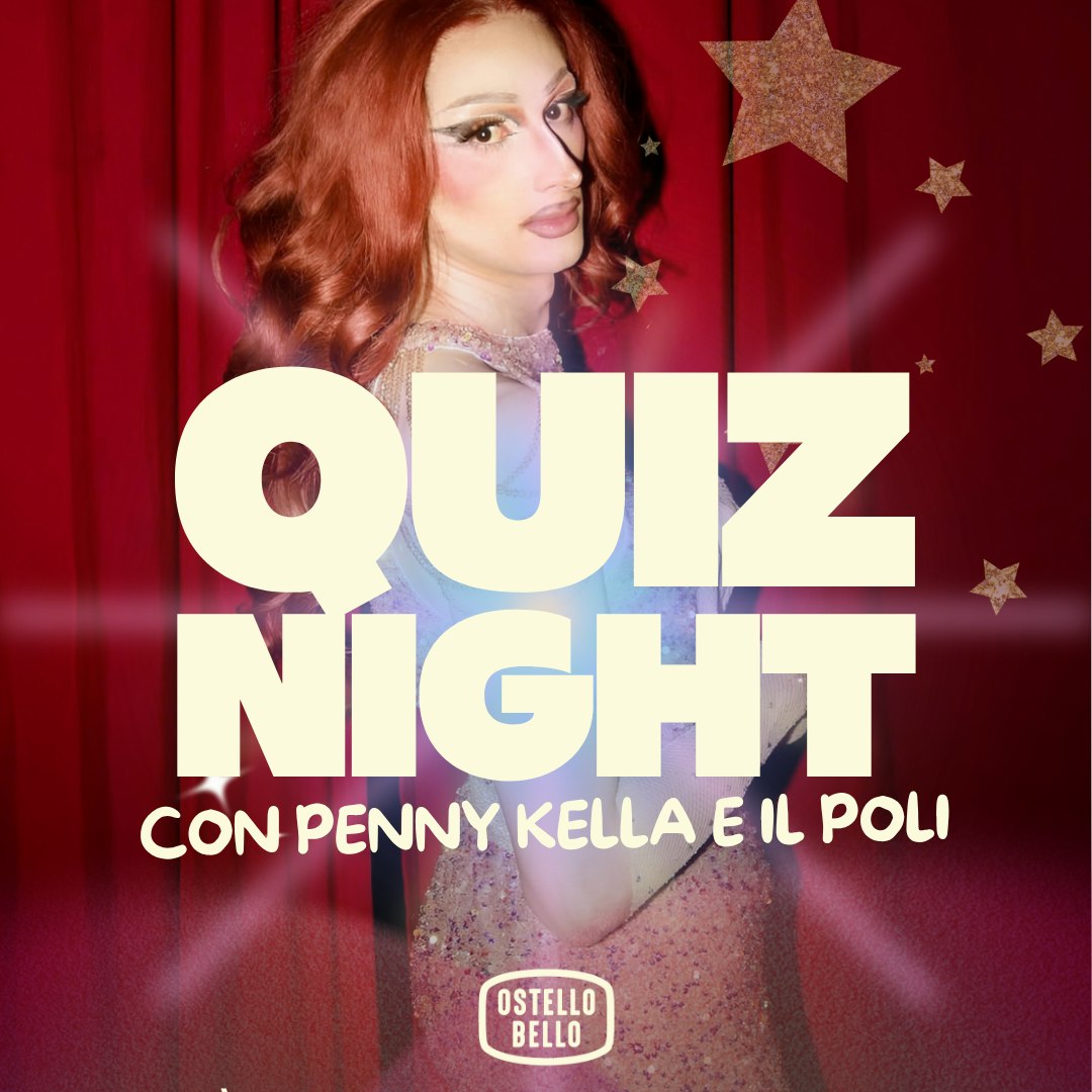 quiz night | con Penny Kella e Il Poli