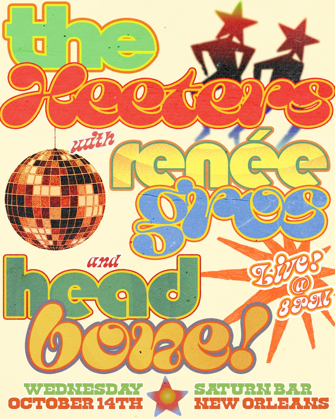 The Heeters, Renée Gros, and Headbone