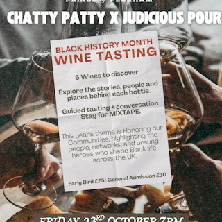 CHATTY PATTY X JUDICIOUS POURS: WINE TASTING