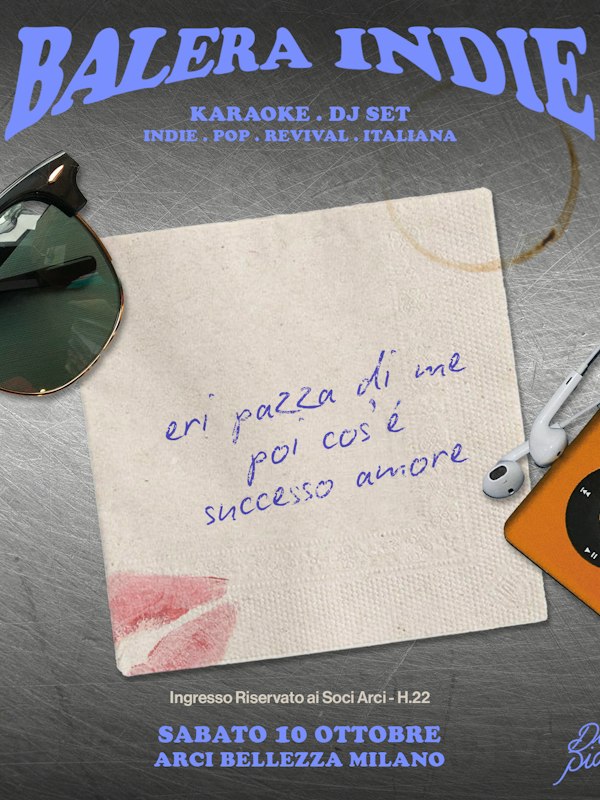 Balera Indie // Karaoke & DJset