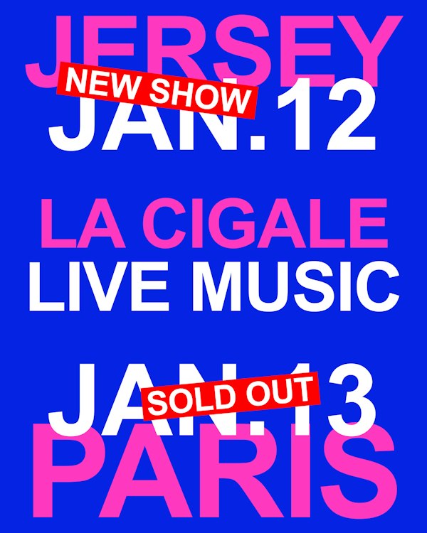 Jersey — La Cigale