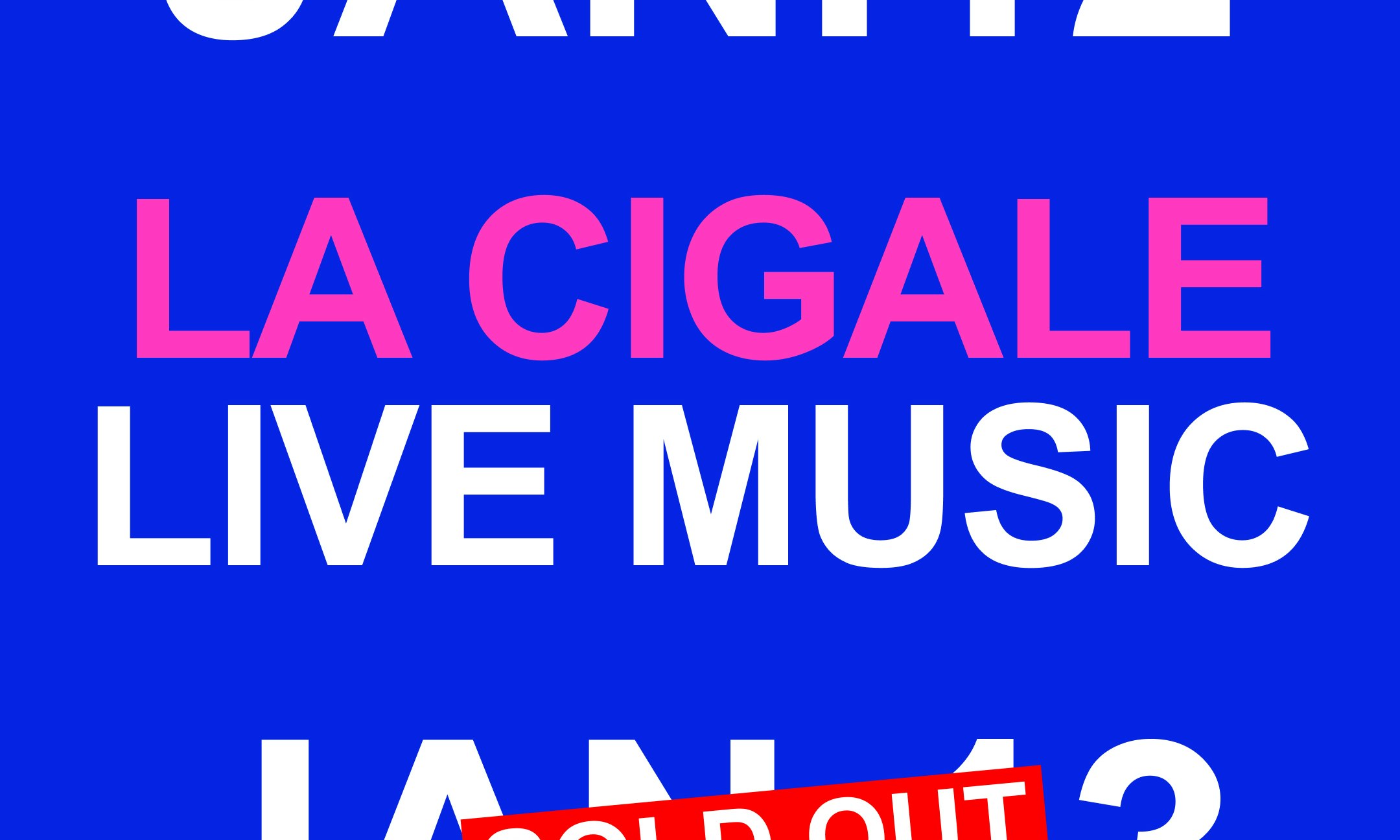 Jersey — La Cigale