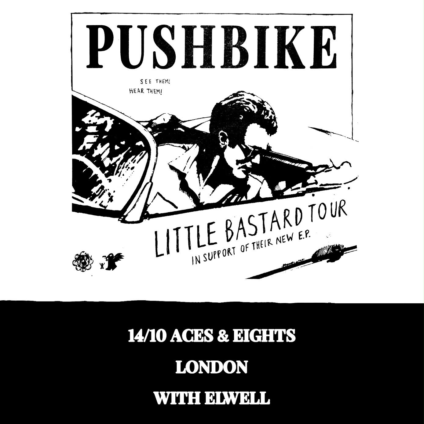 Pushbike at Aces and Eights, London