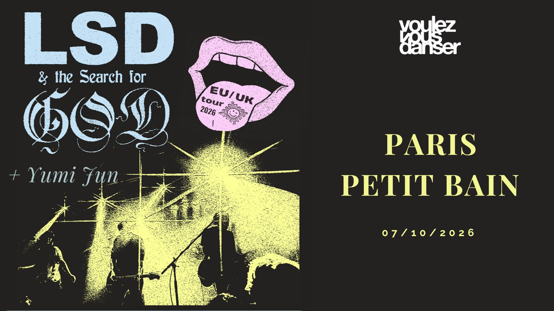 Affiche LSD and the Search for God en concert au Petit Bain