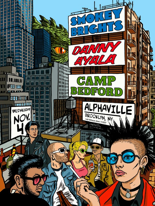 Smokey Brights, Danny Ayala, Camp Bedford