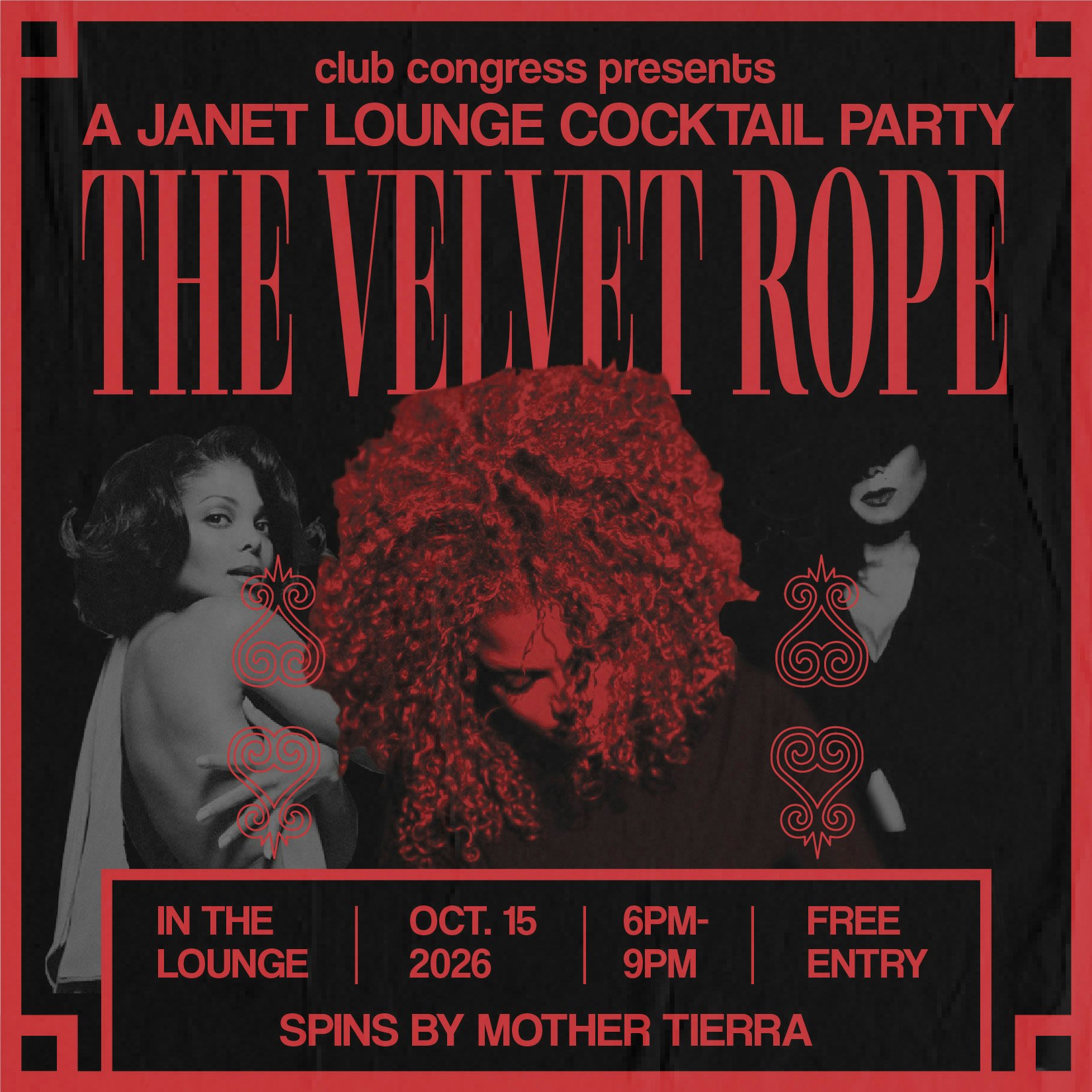 A Janet Lounge Cocktail Party – The Velvet Rope