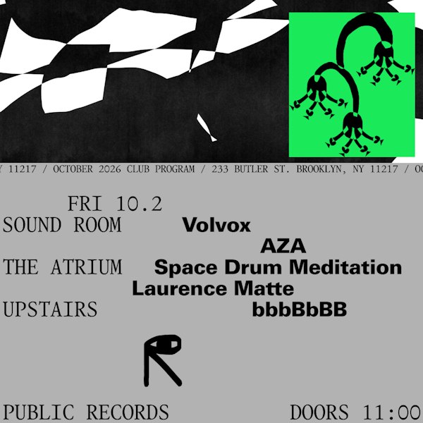 Volvox, AZA / Space Drum Meditation, Laurence Matte / bbbBbBB