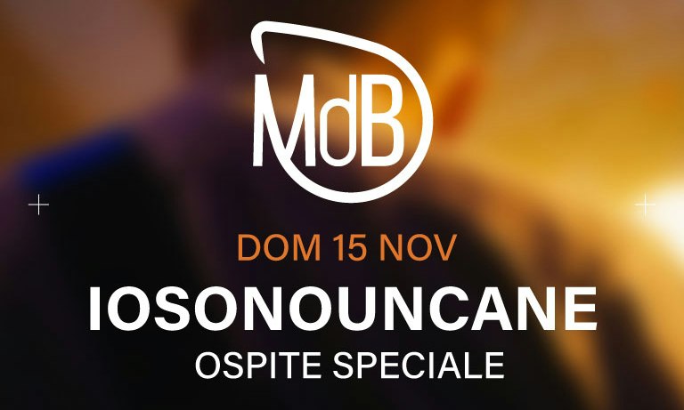 MdB Day 3: Iosonouncane (breve set acustico)