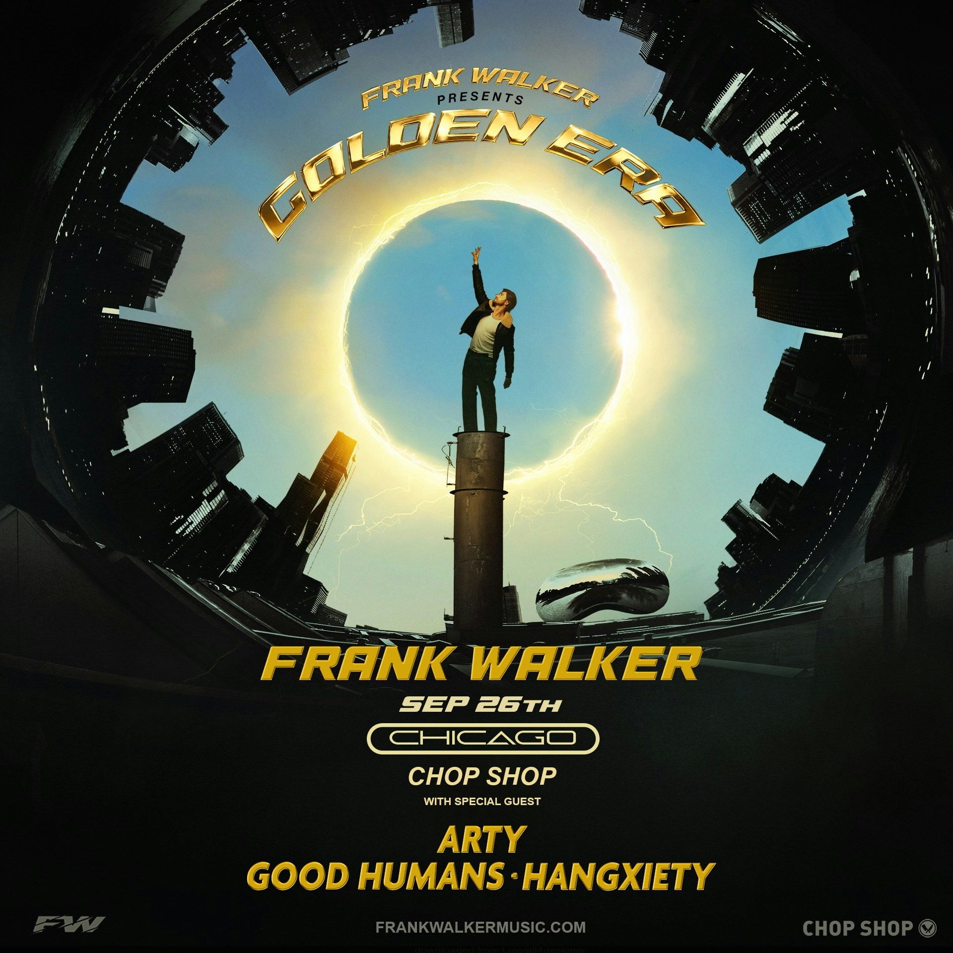 Frank Walker presents Golden Era with special guest ARTY