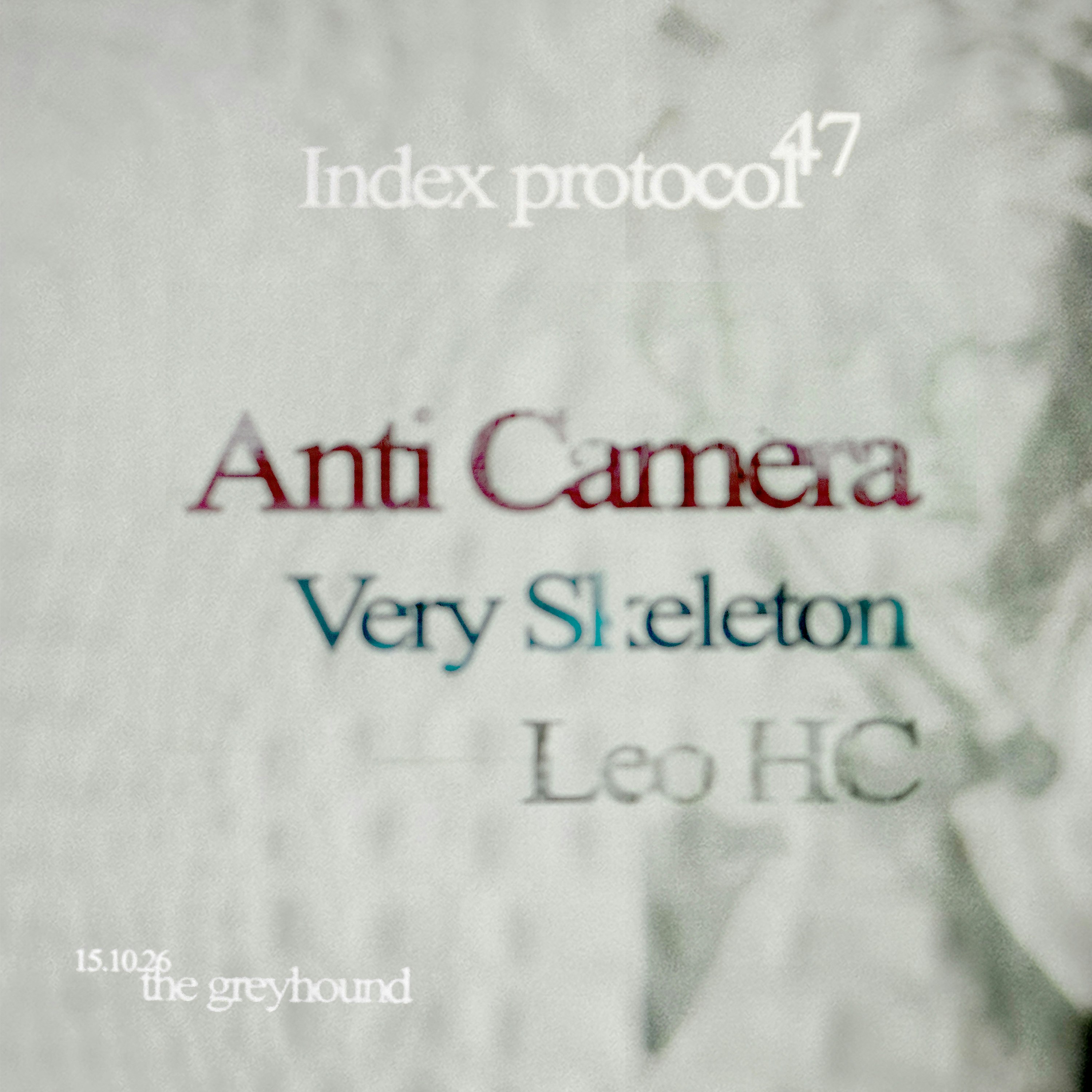 Index Protocol 47 at The Greyhound, London
