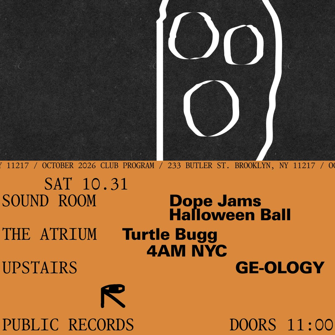 Dope Jams Halloween Ball at Public Records (21+)