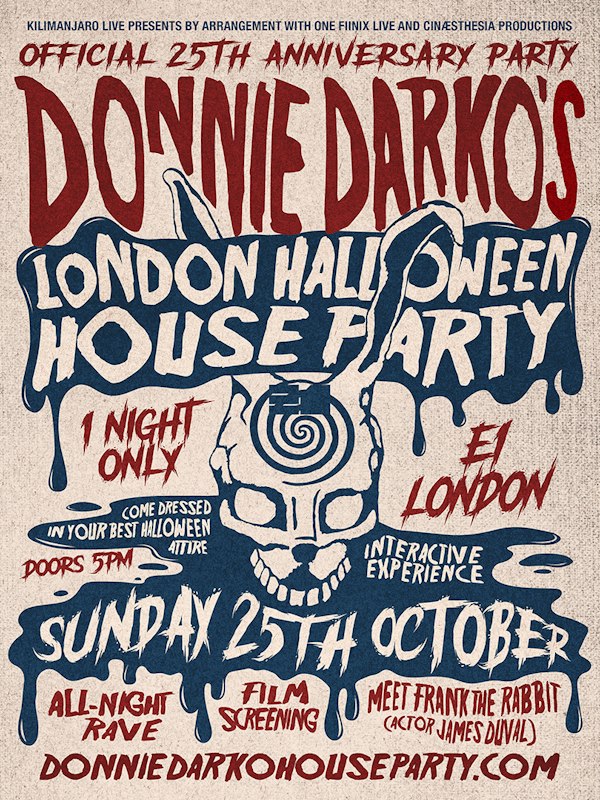 Donnie Darko’s London Halloween House Party