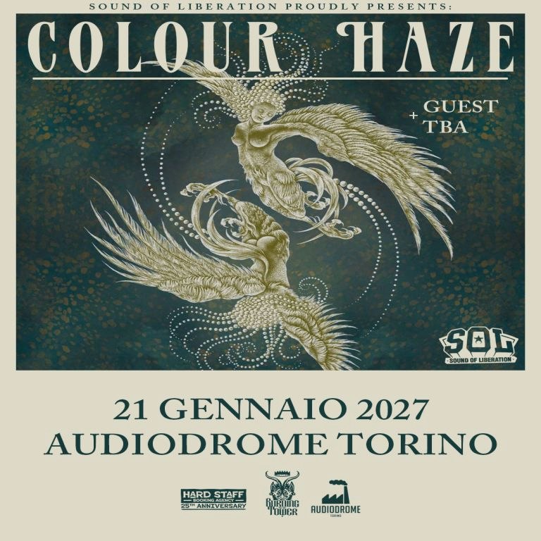 COLOUR HAZE dal vivo all'Audiodrome Alive Club di Moncalieri (TO)