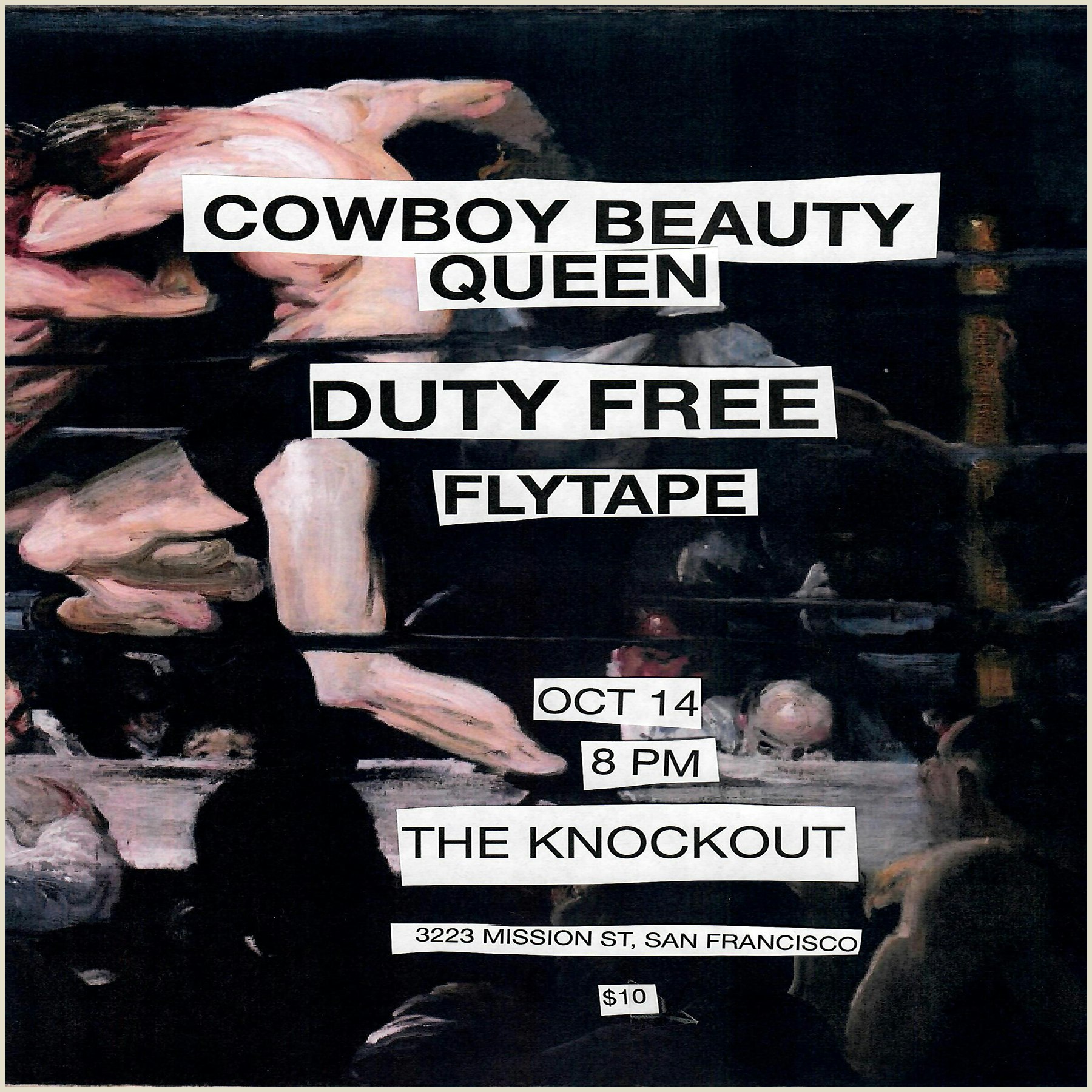 COWBOY BEAUTY QUEEN + DUTY FREE + FLYTRAP
