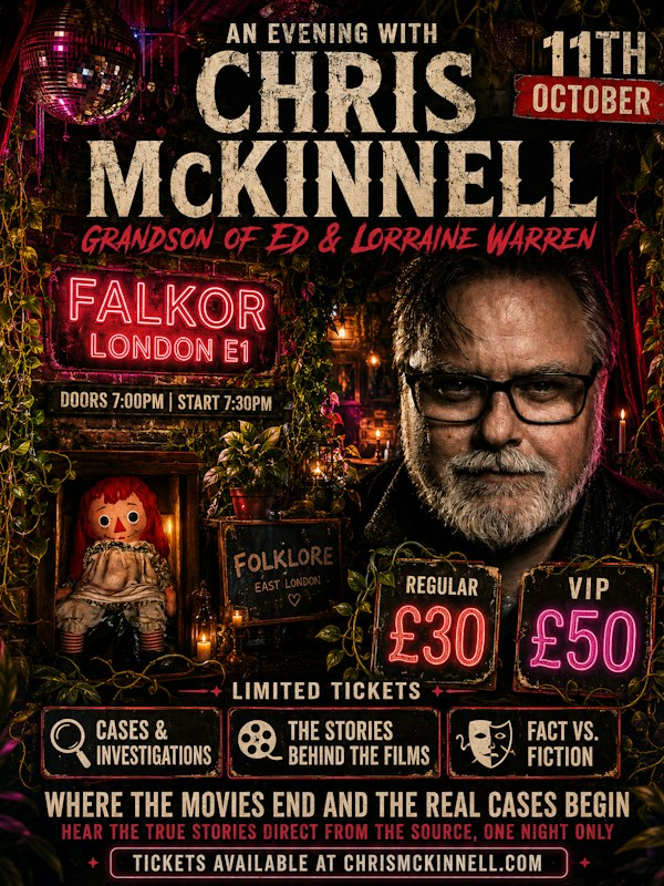 An evening with Chris McKinnell…..