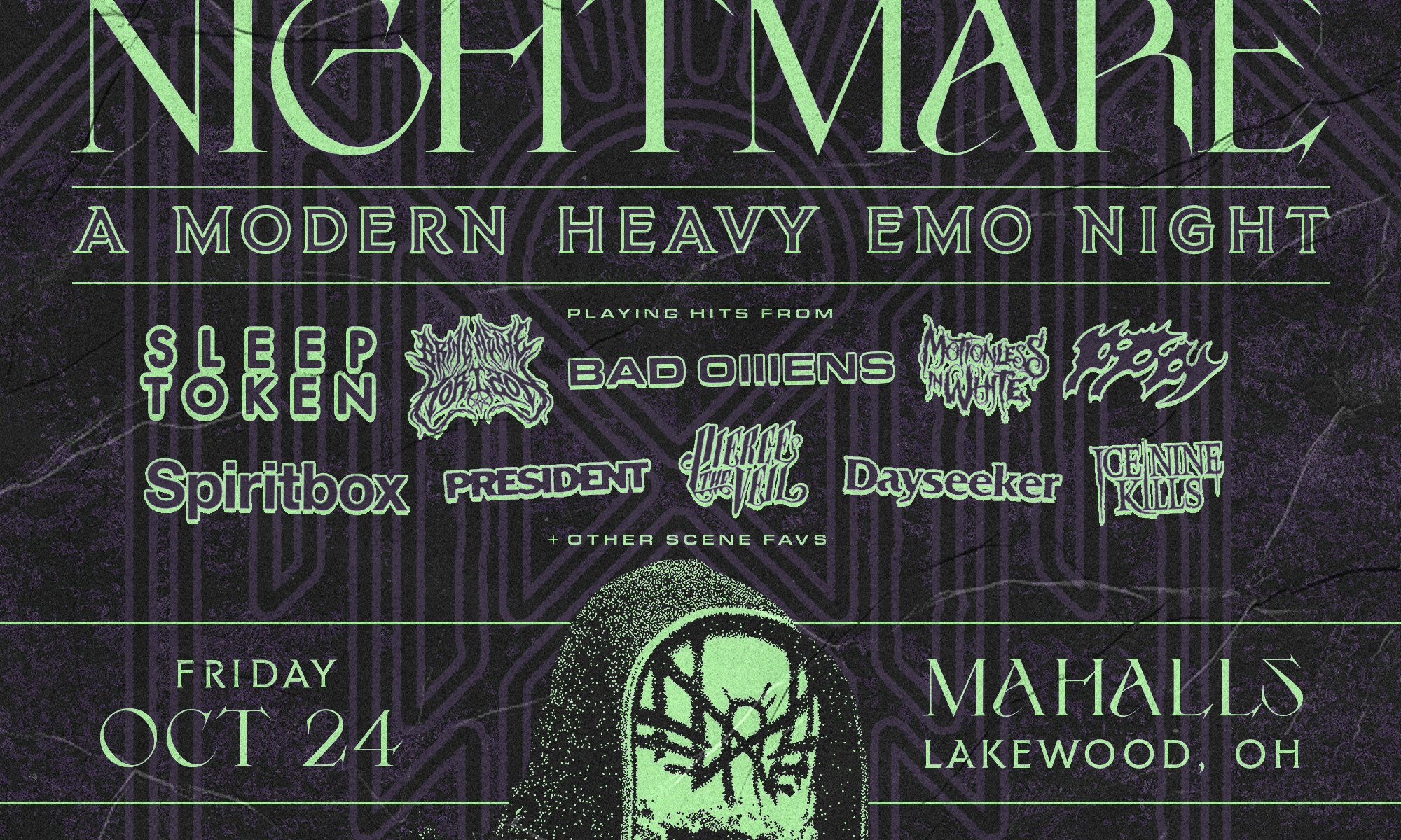 NEW NIGHTMARE: a modern heavy emo night