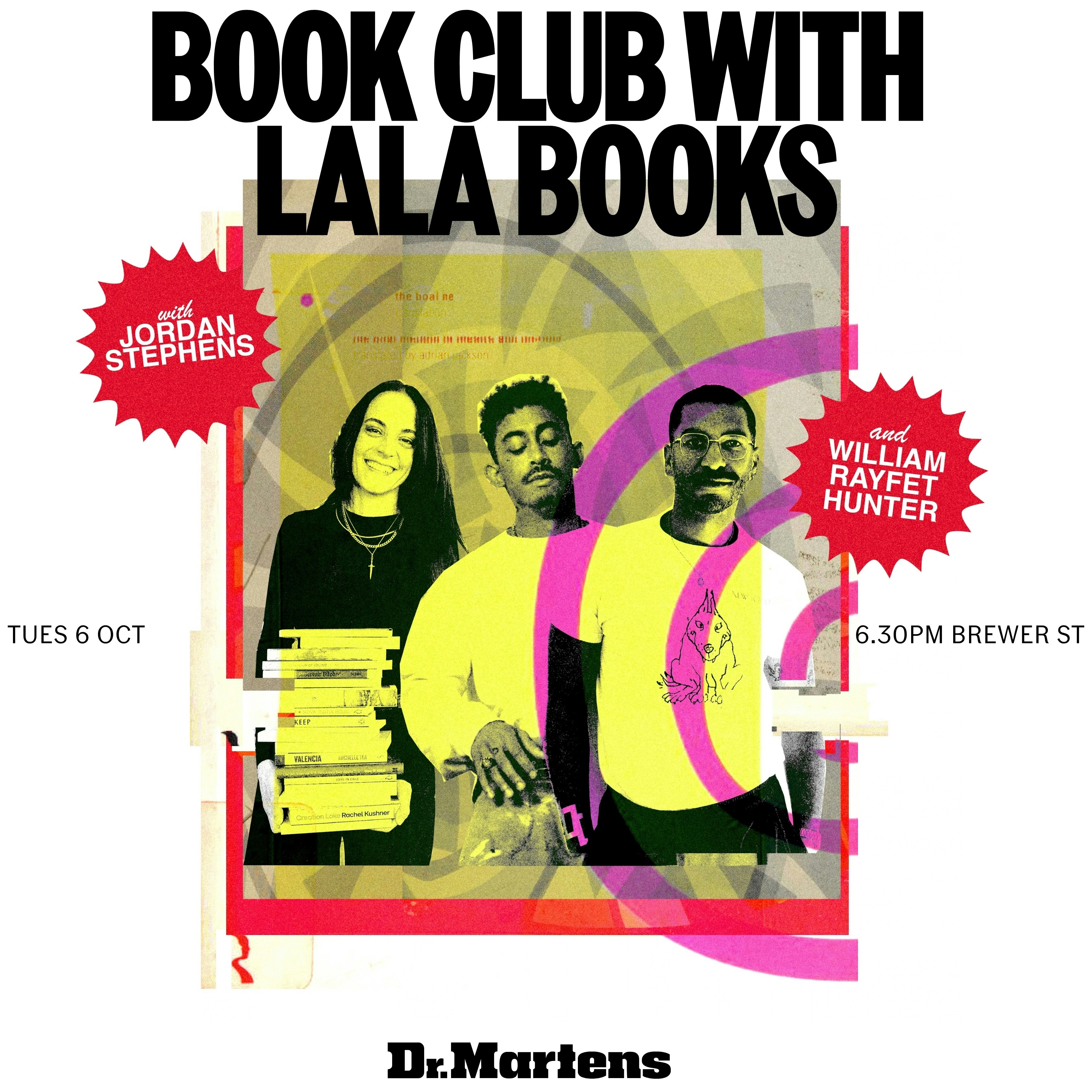 Books That Changed Your Life: Book Club at Dr. Martens 39 Brewer St., London