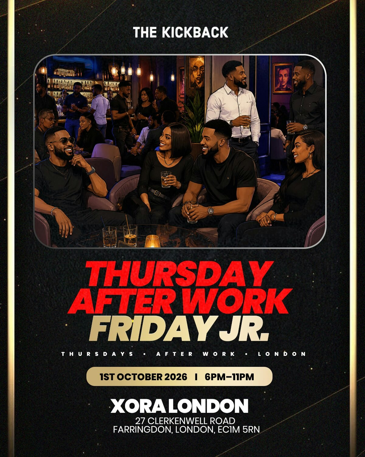 BLACK PROFESSIONAL LONDONER'S NETWORKING EVENT at XORA London, London